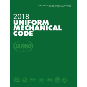 2018 Uniform Mechanical Code